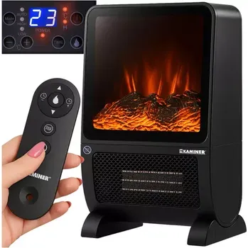 Elektrický krb KAMINER 2000 W – efekt hořícího ohně