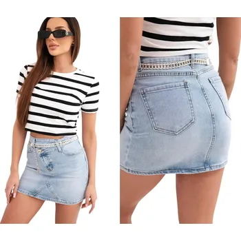 Dámská sukně Sukně mini sukně M.Sara s řetízkem S