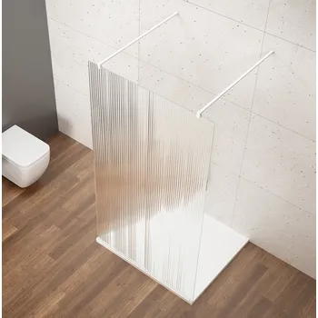 GELCO VARIO WHITE jednodílná sprchová zástěna do prostoru, sklo nordic, 700 mm (GX1570-03)