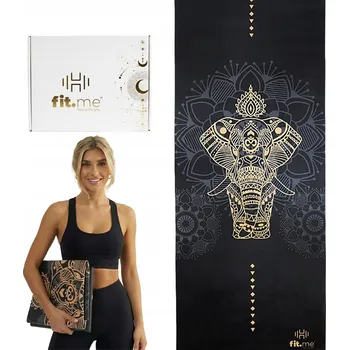 podložka na cvičení Podložka na cvičení Fit.Me 183 cm x 68 cm černá