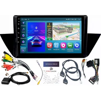 Autorádio GPS Rádio Navigace Android BMW X1 2009-2015 USB WIFI CARPLAY BT 2GB 64GB