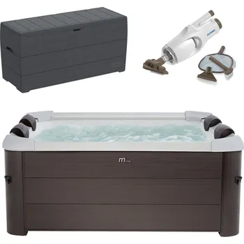 Vířivka MSPA SET Tribeca F-TR062W Vířivý bazén 850 l Marimex MSPA 11400268 + Durabox 270 l + Bazénový vysavač