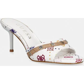 Dámské pantofle Pantofle Guess IORY FLPIOR.FAL03.WHIMU bílá 00X, EUR 40