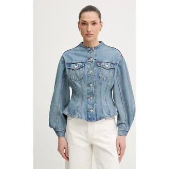 Levi's dámská džínová přechodová bunda SCULPTED 001T6 modrá 55J, vel. M