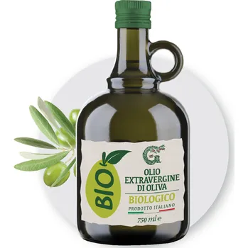 Rostlinný olej Olearia del Garda Olivový olej extra virgin BIO objem: 0,75L Organický s původem 100% Itálie