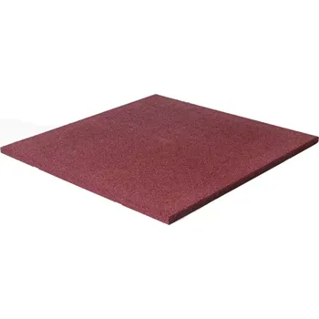 Venkovní dlažba GUTTA Gumová dlažba Play 50 x 50 cm 50 x 50 x 3 cm červená