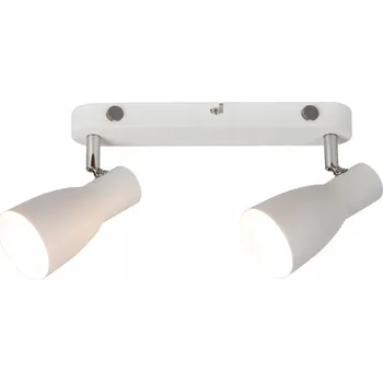 Bodové svítidlo Nástěnný reflektor kulatý Rabalux bílý