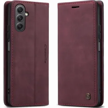 Pouzdro na mobilní telefon Flipové pouzdro MBM pro Samsung Galaxy A55 5G červené