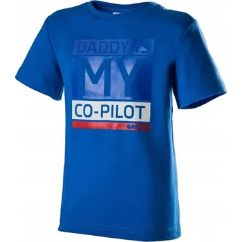 Chlapecké tričko Dětské tričko Škoda modré bavlna velikost 104