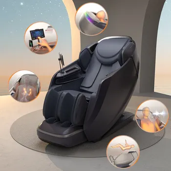 Masážní křeslo inSPORTline 4D masážní křeslo Balsadena černá