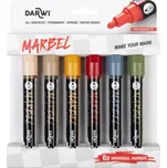 Akrylové fixy Darwi - Francie 6 ks