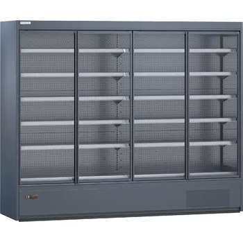 Přístěnná chladicí vitrína COOLES SlimDeck 2,5m, křídlové dveře