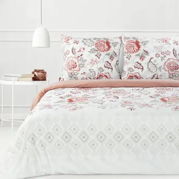 Povlečení Bavlněné Povlečení s s potiskem 140x200 SARA 33 Eurofirany Sada Bavlna