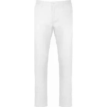 Pánské kalhoty Kariban Chino - bílé, 50