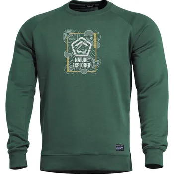 Oblečení a móda Mikina Pentagon Hawk Nature Explorer - tmavě zelená, M
