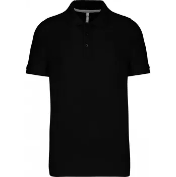 Chlapecké tričko Polokošile pánská krátký rukáv Kariban Piqué - černá, XL