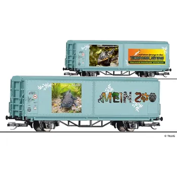 Modelová železnice vůz s pohyblivými stěnami START Hbis-tt Mein Zoo Tillig 14858