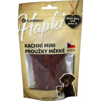 HAPKI Kachní mini proužky měkké varianta 75 gr