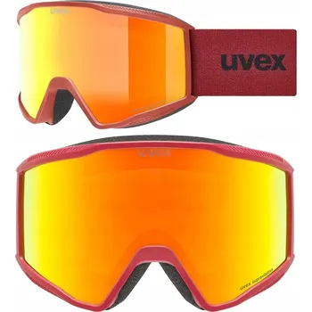 Sjezdové lyžování Lyžařské brýle UVEX Blast FM rust red mat SKLO mirror RED