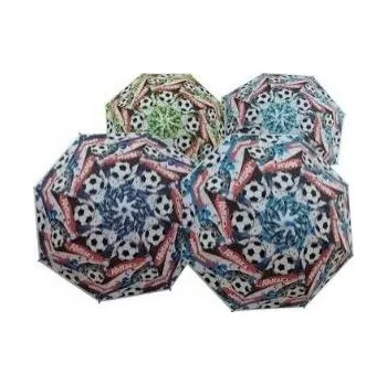 Deštník Dětský deštník s píšťalkou "Fotbal" Madej, mix barev, 50 cm