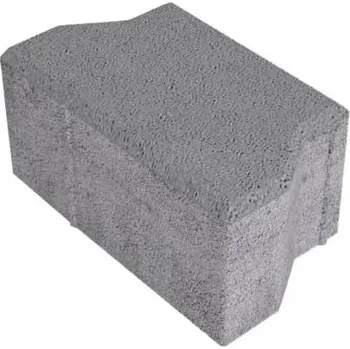 Venkovní dlažba ÍČKO 6 - půlka - dlažba se zkosenou hranou, výška 6 cm