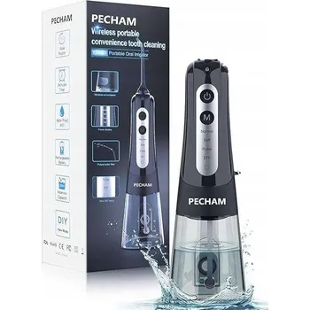 Zubní IRIGÁTOR DOLNÍ HLAVICE AKUMULÁTOROVÝ PECHAM YXY 801 ČERNÝ