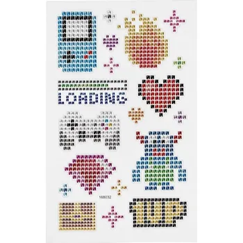 samolepka Samolepky CREATIV Diamond s atributy hráčů 284030