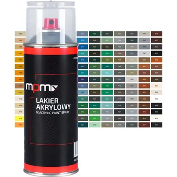 Barva ve spreji MPMX akrylátový lak 2K s tužidlem LESK, libovolná barva RAL NCS 400 ml