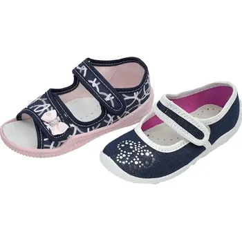 Dětská běžecká obuv Dívčí obuv zvýhodněná sada D-183 + D-219