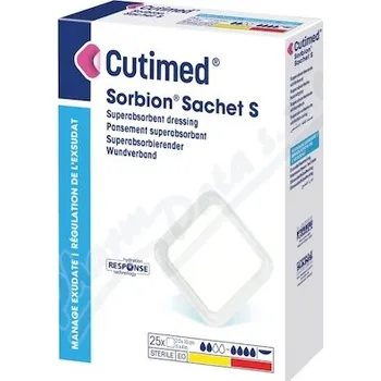 Krytí na ránu Cutimed Sorbion Sachet S abosrb.krytí 10x20cm 25ks