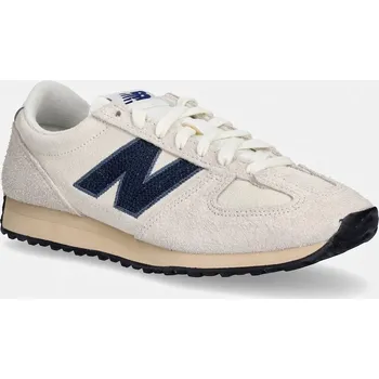 Pánské tenisky New Balance 471 sneakers boty ženské semišové U4711H9 béžová 80X, EUR 40
