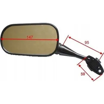 Zrcátko pro motocykl Zrcátko JMP pro Honda CB 600 S F2 Hornet S, CBR 600 F, CBR 600 FR Rossi, CB