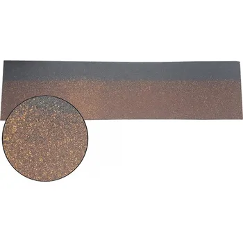 asfaltová šindel PRODOMOS line HŘEBENÁČ samolepicí 25cm/1m pro střešní šindel