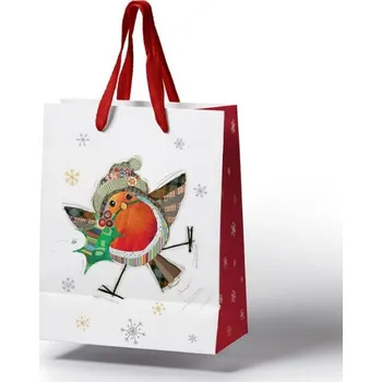 Dárková taška LP53649 BUG ART KOOKS L&P - vánoční
