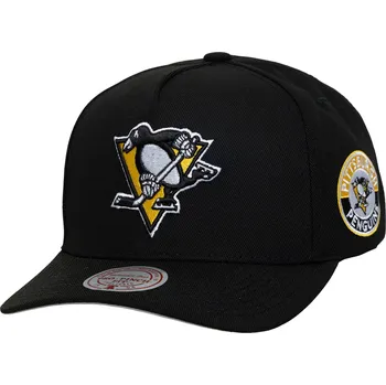 Kšiltovka Mitchell & Ness Pánská kšiltovka Pittsburgh Penguins NHL Double Clutch Pro Snapback