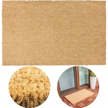 ROHOŽKA PŘED DVEŘE GUMOVÁ KOKOSOVÁ 35 X 60 CM