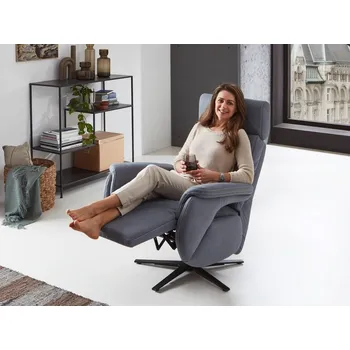 Křeslo LAVA LIVING relaxační polohovací křeslo s funkcí 2- motorovou s baterií