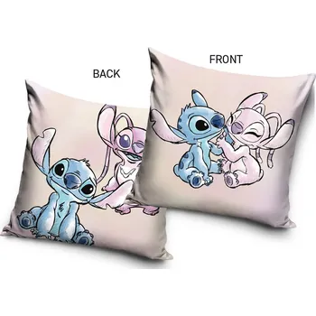 Polštář Dětský povlak na polštářek Lilo a Stitch Něžné Pohlazení
