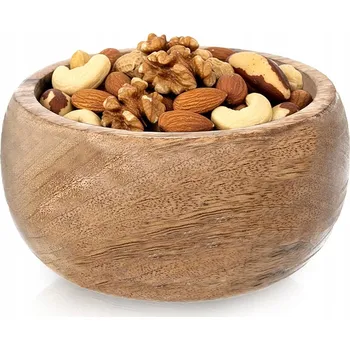 Dřevěná miska na saláty a svačiny