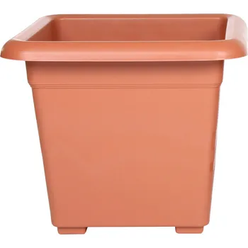 Květináč Květináč samozavlažovací QUATTRO Aqua Pro terakota 40 x 40 cm