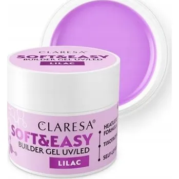 Lak na nehty CLARESA STAVEBNÍ GEL LILAC 12 G SOFT&EASY