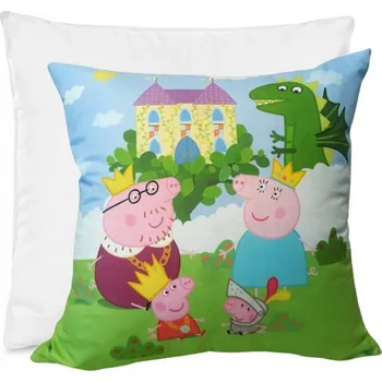 Povlak na polštářek Povlak 40 x 40 polštáře Carbotex prasátko Pepa