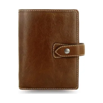 Diář Diář Filofax Malden - kapesní / oříškově hnědá