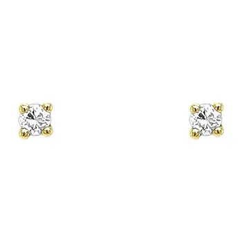 Náušnice Zlaté Náušnice s Diamanty 2020478