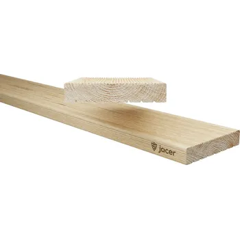 Terasové prkno Ráj dřeva Jacer Terasové prkno borovice 28/145/3900 terasové prkno borovice hladká/hladká A/B Terasa z borovice