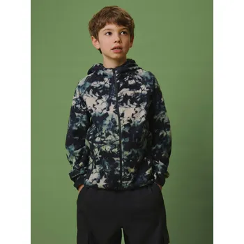 Chlapecká mikina 4F dětská mikina fleecová vícebarevná velikost 152