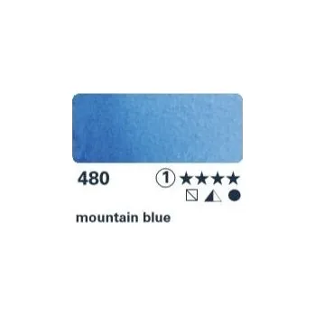 Výtvarná barva Akvarelová barva Horadam 1/2 – 480 mountain blue