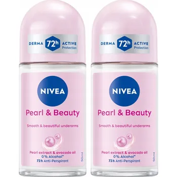 Antiperspirant Nivea Pearl & Beauty kuličkový 2 x 50 ml