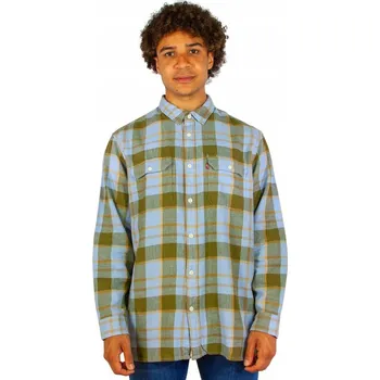 Pánská košile Levi's pánská košile ležérní dlouhý rukáv regular bavlna velikost XXL
