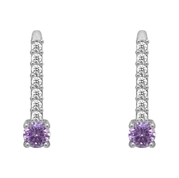 Náušnice Zlaté Náušnice se Zirkony 7121974